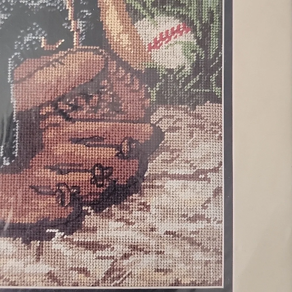 Needlepoint by Cadamar Designs, Rookie of the Year. NWOT.